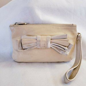 Red Valentino Bow Wristlet Clutch Bag Authentic